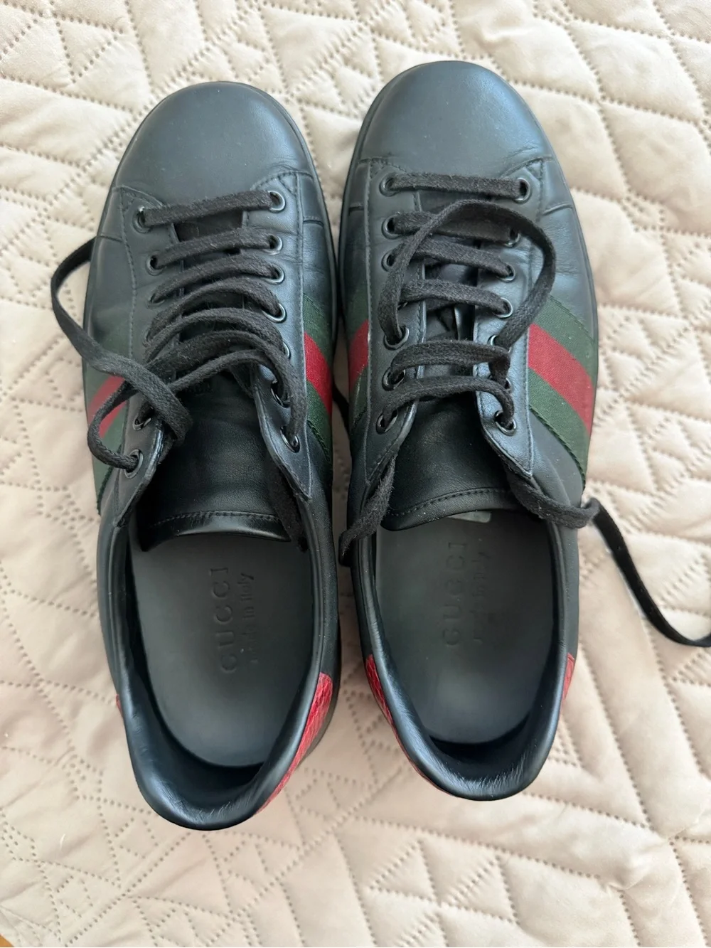 Gucci Men's Black Low-Top Sneakers